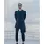 COTTON X LINEN BAD AND BLACK KURTA SET