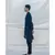 COTTON X LINEN BAD AND BLACK KURTA SET