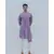 COTTON X LINEN purple KURTA SET