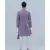 COTTON X LINEN purple KURTA SET