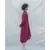 COTTON X LINEN IN MAROON KURTA SET