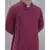 COTTON X LINEN IN MAROON KURTA SET