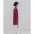 COTTON X LINEN IN MAROON KURTA SET