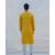 COTTON X LINEN INDISPUTABLY YELLOW KURTA SET