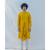COTTON X RAYON INDISPUTABLY YELLOW KURTA SET