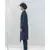 COTTON X LINEN BLACK KURTA SET
