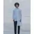 KURTA WHITE W/ BOX PLEATES SET