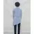 KURTA WHITE W/ BOX PLEATES SET
