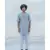 COTTON X LINEN SLAY IN GREY KURTA SET
