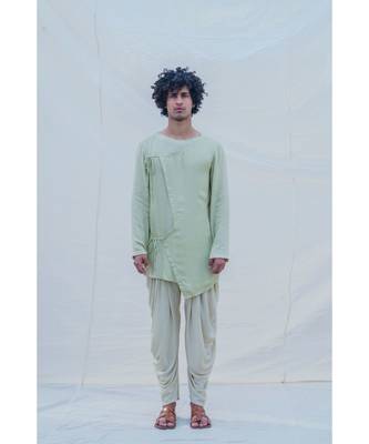 Cotton X Rayon Pista Angrakha 1