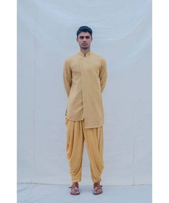 Beige Gold Kurta 1