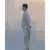 RAW SILK PISTA WAIST COAT DHOTI AND KURTA SET