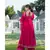 Rani Gota Kurta set with Doria Dupatta