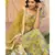 Canary Yellow Kurta With Hand block Print Dupatta Set