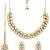 Amazing Gold Plated Kundan Choker Necklace Set for Women