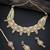 Lavish LCT Gold Plated Pearl Choker Necklace Set for Women
