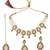 Lavish LCT Gold Plated Pearl Choker Necklace Set for Women