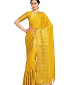 Women's Mysore silk Crepe Saree with Blouse Piece