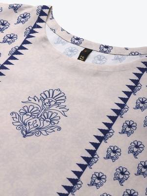 White printed rayon kurtas-and-kurtis 4