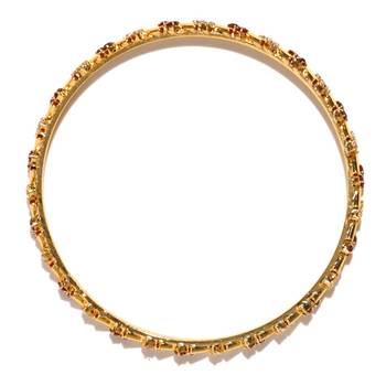 Sukkhi Astonish Gold Plated Colour & AD Stone Bangle Set of 4 for Women 2
