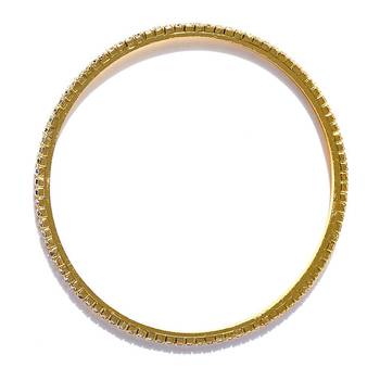 Sukkhi Classy Gold Plated AD Stone Bangle Set of 4 for Women 3