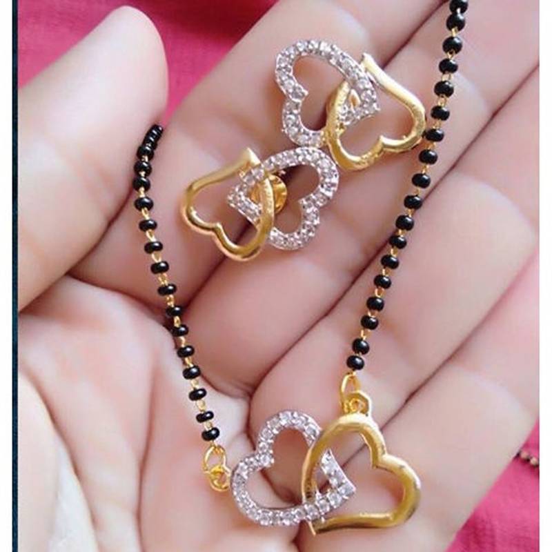 Sukkhi Adorable Gold Plated Mangalsutra Set for Women