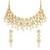 Sukkhi Traditional Kundan Gold Plated Pearl Choker Necklace Set for Women