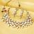 Sukkhi Traditional Kundan Gold Plated Pearl Choker Necklace Set for Women