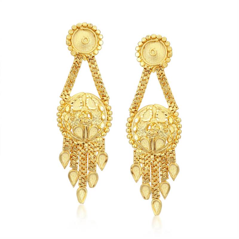 Sukkhi Exotic 24 Carat Gold plated Choker Necklace Set for Women