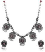 Sukkhi Dazzling Oxidised Necklace Set for Women
