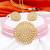 Sukkhi Glimmery Gold Plated Pink & White Pearl Choker Necklace Set for Women