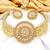 Sukkhi Attractive Gold Plated Golden LCT Pearl Choker Necklace Set for Women