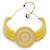 Sukkhi Dazzling Gold Plated Yellow & White Pearl Choker Necklace Set for Women