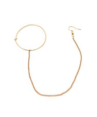 Golden Plain Nose Ring 1