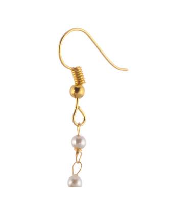 Pearl and Stone Nose Ring 2