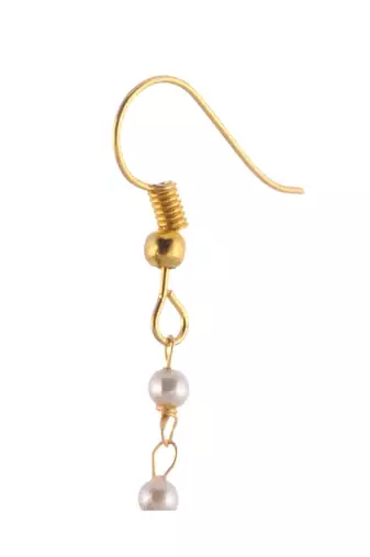 Pearl and Stone Nose Ring