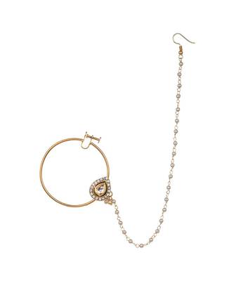 Kundan Stone Nose Ring 1