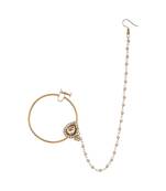 Kundan Stone Nose Ring