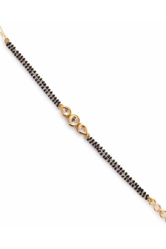 Hand Kundan Mangalsutra Bracelet
