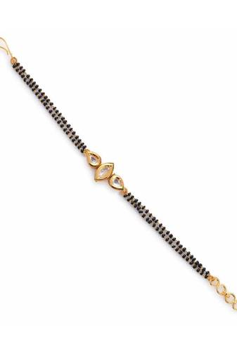Hand Kundan Mangalsutra Bracelet