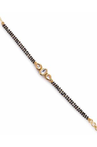 Hand Kundan Mangalsutra Bracelet
