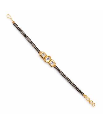 Hand Kundan Mangalsutra Bracelet 1