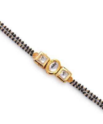 Hand Kundan Mangalsutra Bracelet 2