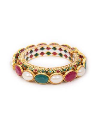 Multi Navratan Bangle 1
