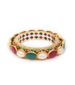 Multi Navratan Bangle