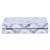 Anekaant Balk Grey & White Wood & Resin Chevron Printed Box Clutch