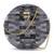 Anekaant Gala Grey & Black Wood & Resin Printed Box Clutch