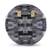 Anekaant Gala Grey & Black Wood & Resin Printed Box Clutch