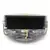 Anekaant Gala Grey & Black Wood & Resin Printed Box Clutch