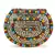 Anekaant Jewel Gold & Multi Metal Mosiac Box Clutch